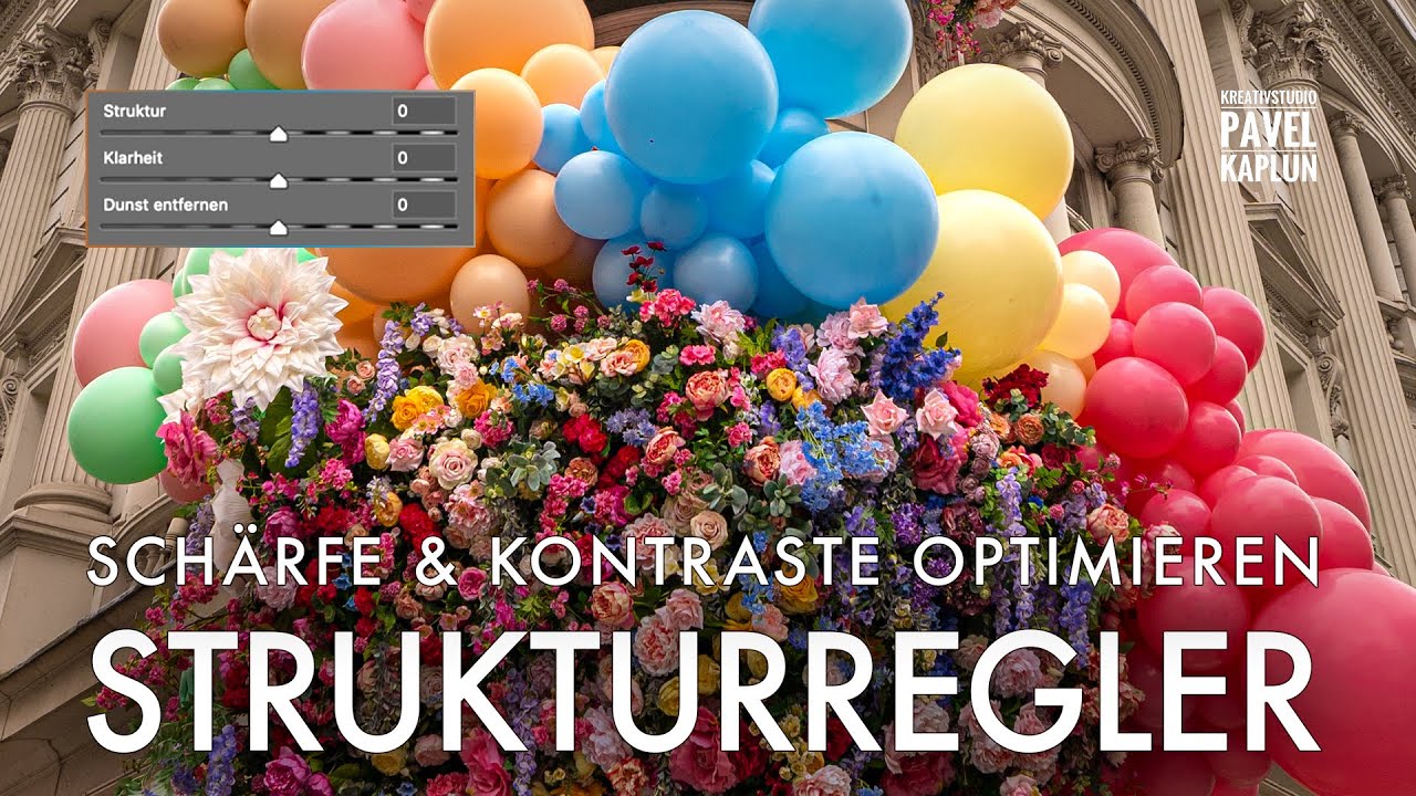 Der neue Struktur-Regler: Schärfe und Kontraste optimieren