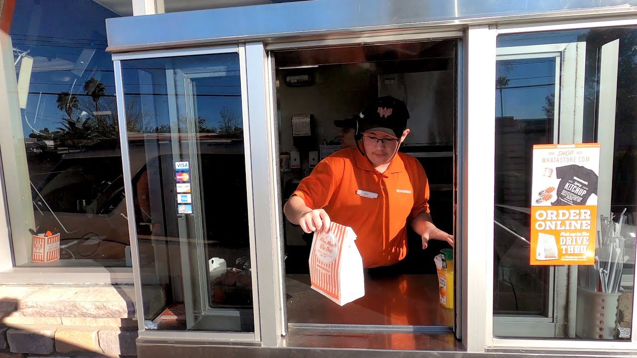 Whataburger Breakfast Drive-Thru, Sausage, Egg, Biscuit, Gravy, OJ, Coffee, 19 January 2020 NGH40219