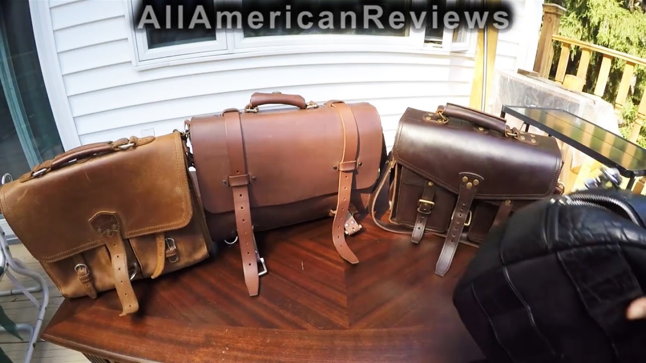 Saddleback Leather vs Kendal & Hyde vs Marlondo vs HoldFast Gear Leather Bag Review