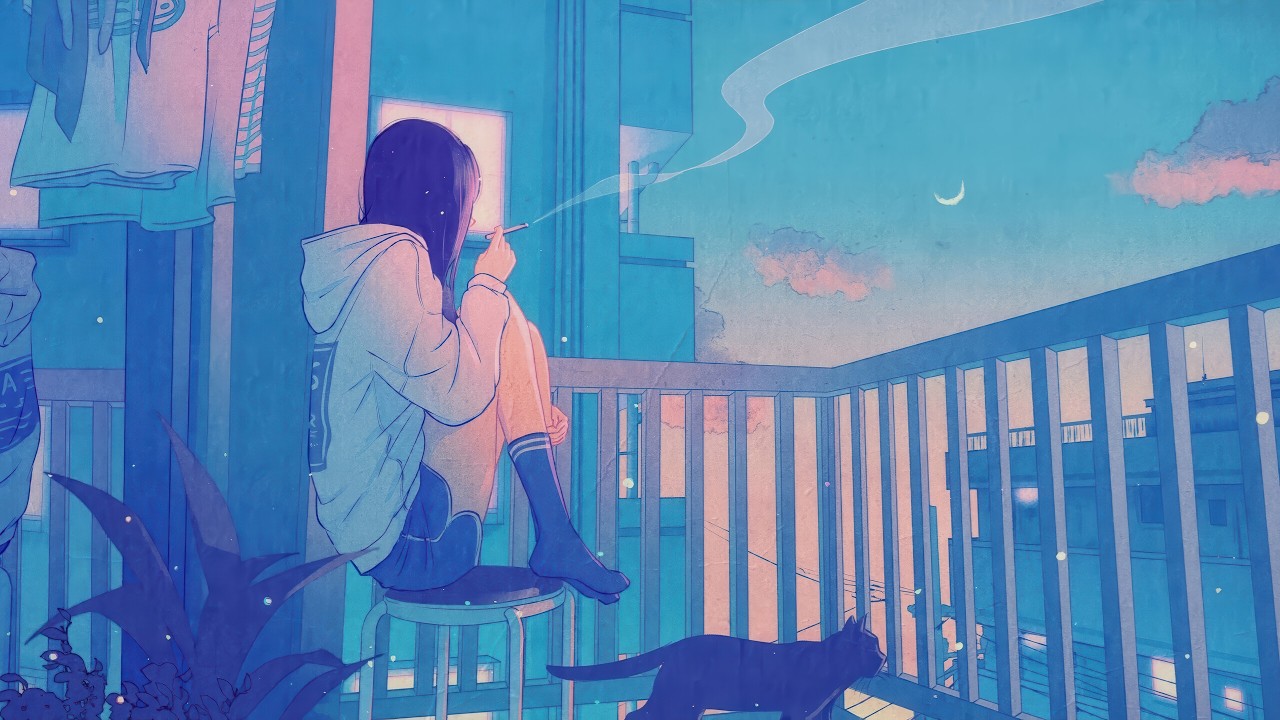 Empty Streets of Japan 🌙 Relaxing Lofi