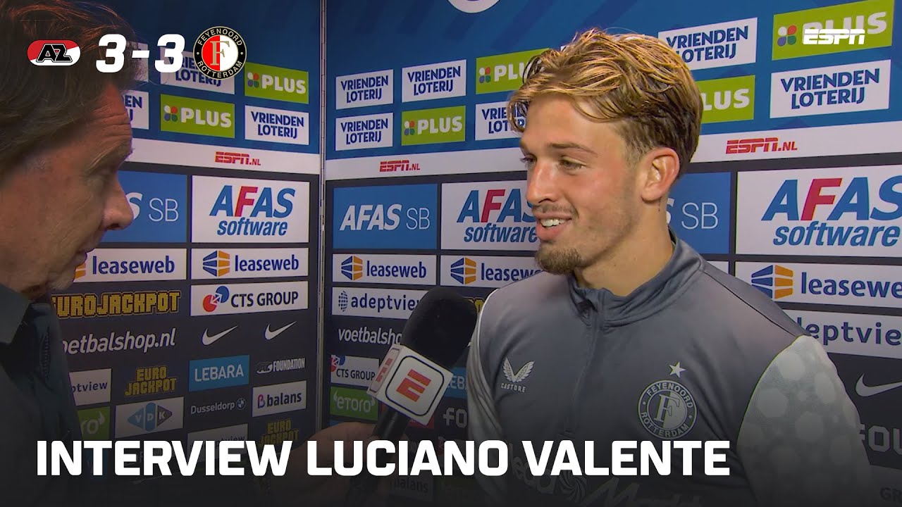 Luciano Valente houdt vervelend gevoel over aan duel met AZ: 