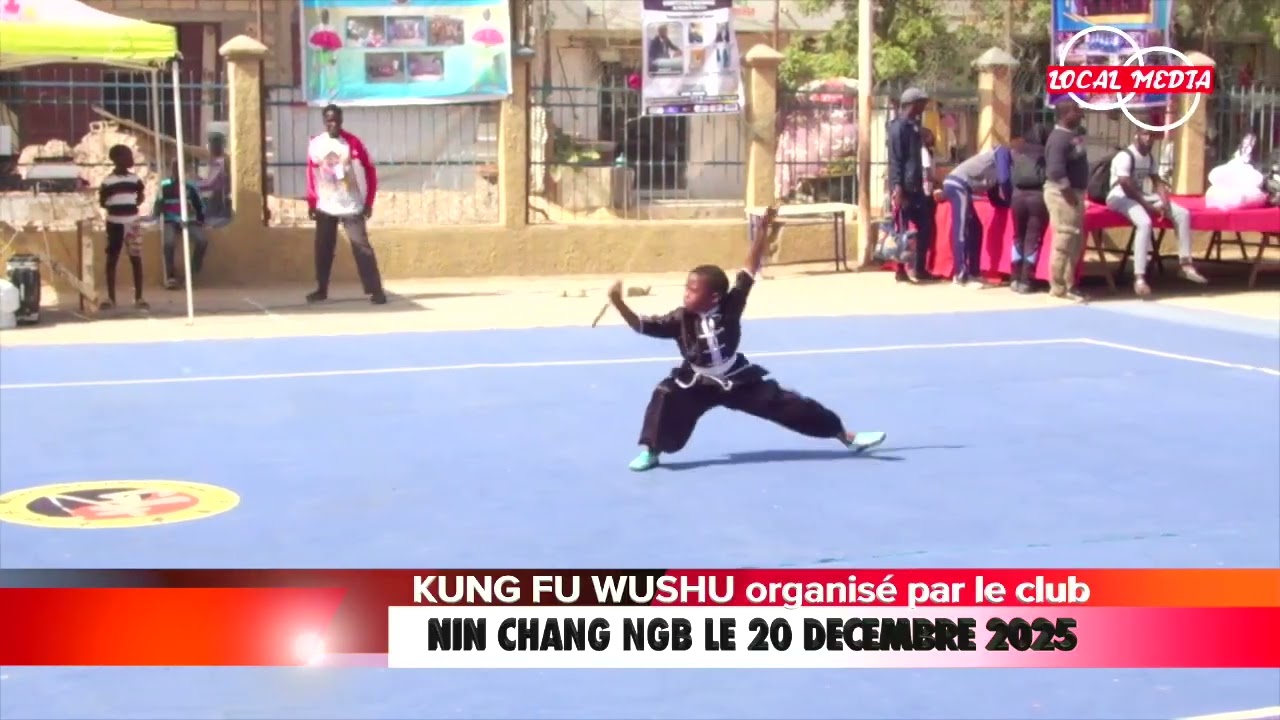 Kung Fu Wushu a Dakar le Club NIN CHAN NGB