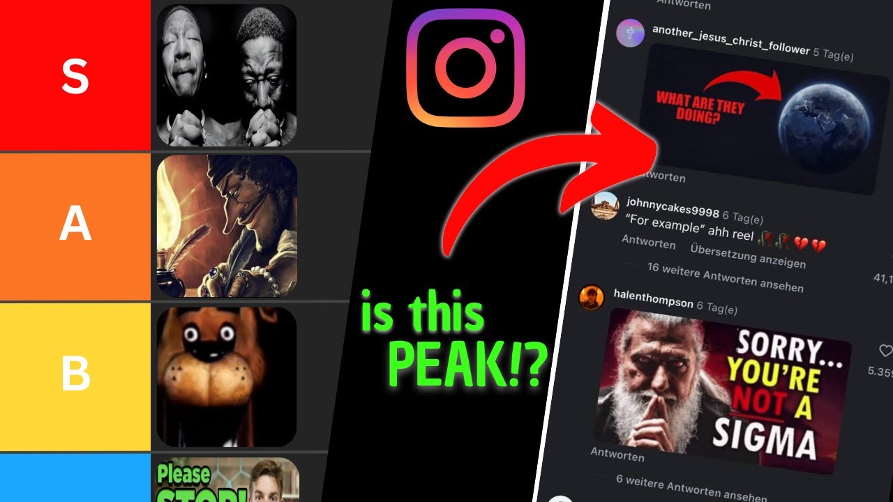 Ranking Instagram reel comment GIFs