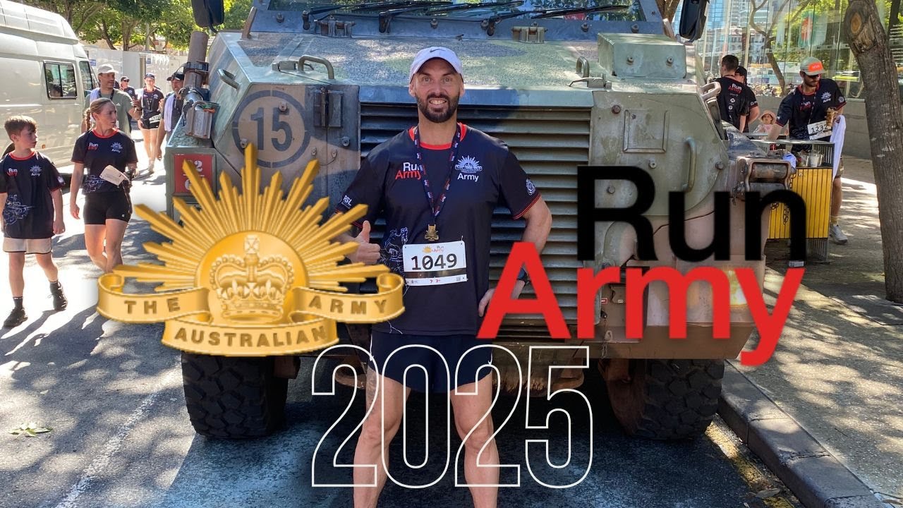 I SMASHED My 10K PB at RUN ARMY 2025! | Meeting RUN WITH WOODY! (Brisbane Race Recap)