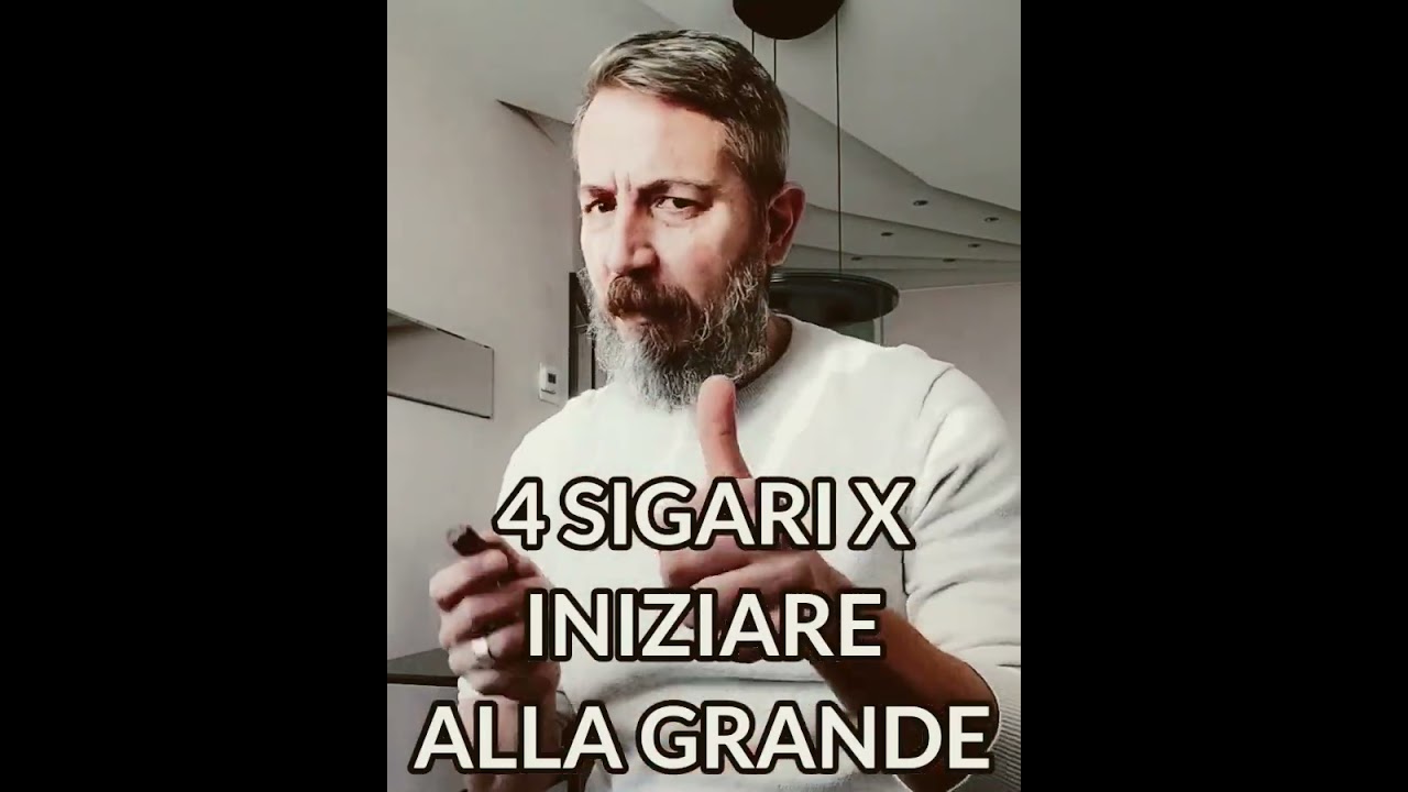 4 Sigari per iniziare alla grande #sigari #4 #consiglio