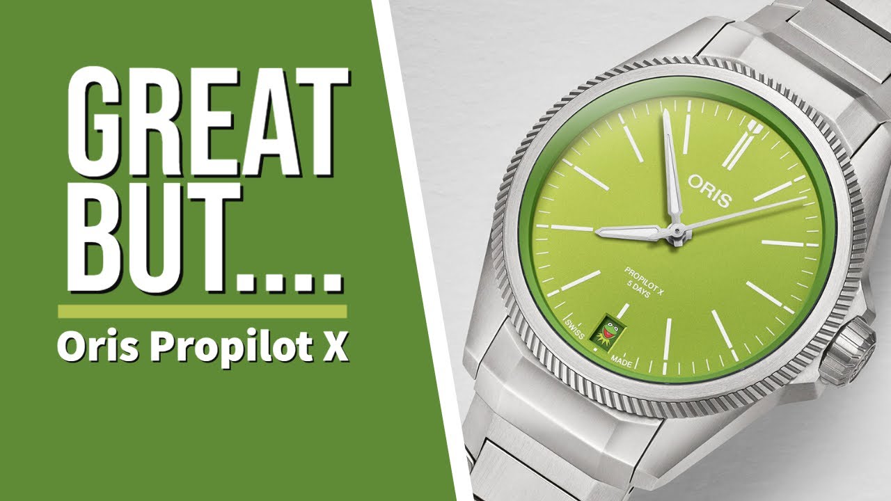 Oris Propilot X - Unconventional.  Brilliant. Peculiar. A closer look.