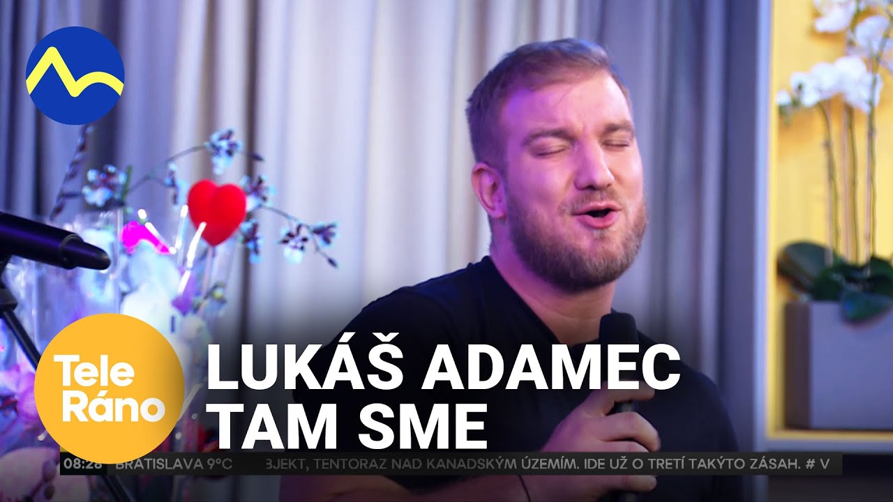 Luk&aacute;&scaron; Adamec s novou pesničkou - Tam sme | Teler&aacute;no