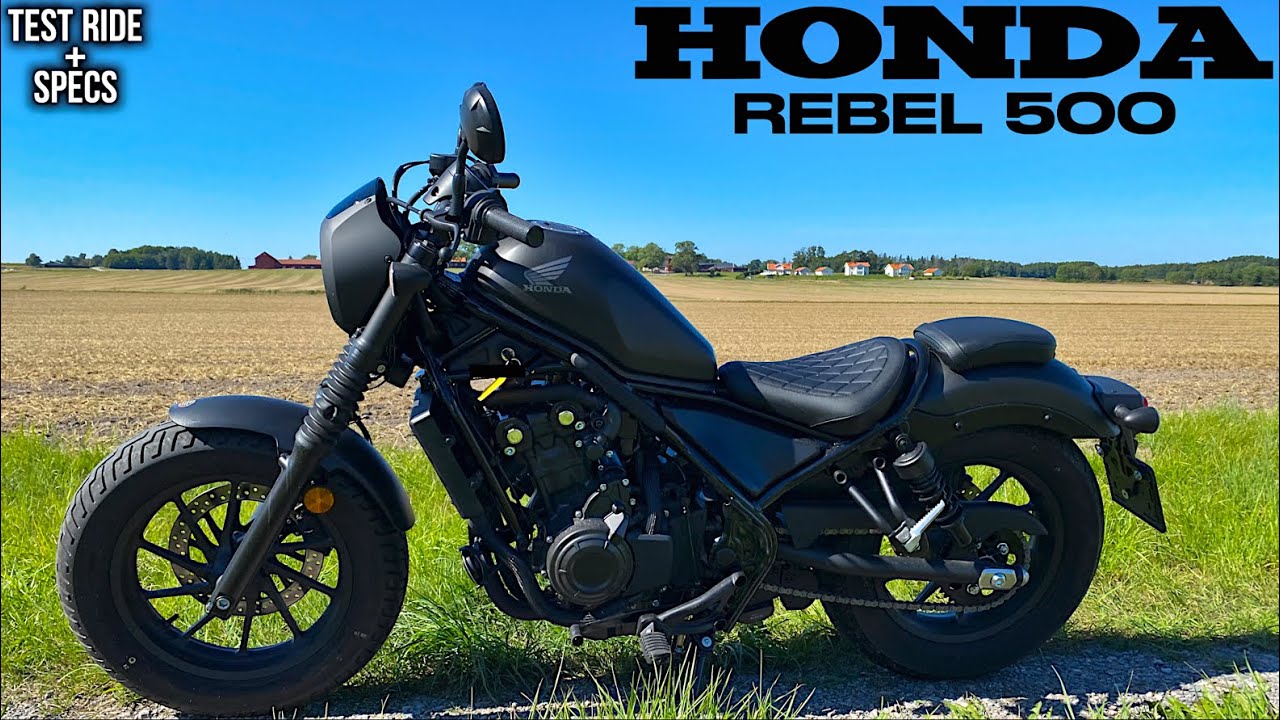 Honda Rebel 500 Тестовая поездка и характеристики