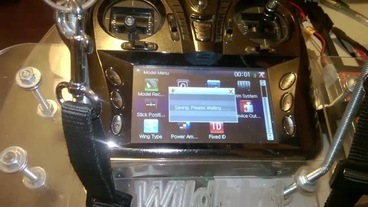 Bind a QR X350 PRO BNF to devo 12s, or devo 8s & complete a radio caribration
