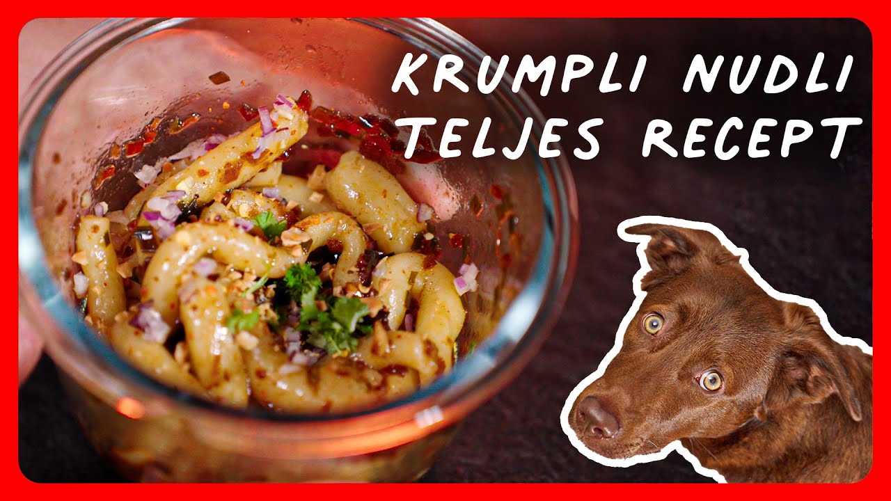 Krumpli nudli - teljes recept 4k