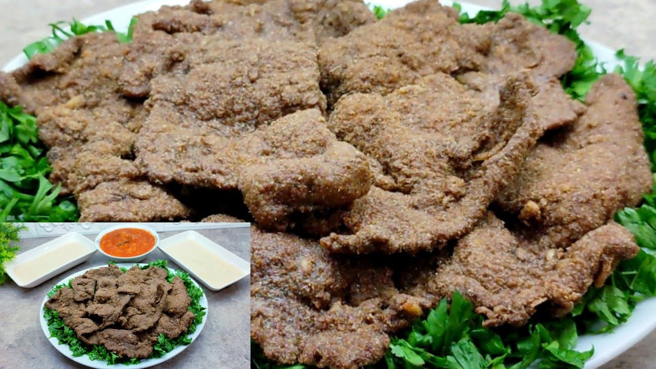 جبتلكم سر الكبده بالرده وسلطتها كمان وايه حكاية الدقيق فى التكات
