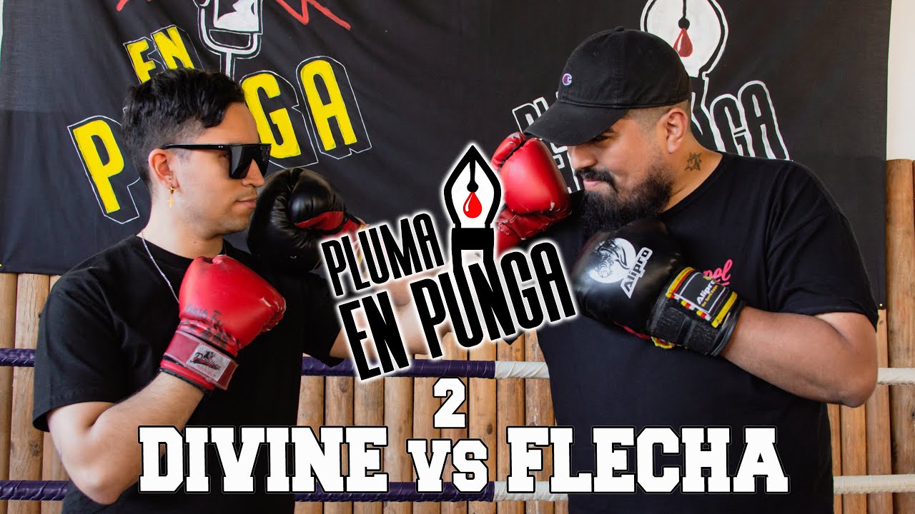 DIVINE vs FLECHA | PLUMA EN PUNGA 2 | BATALLAS ESCRITAS A 1 SOLO ROUND