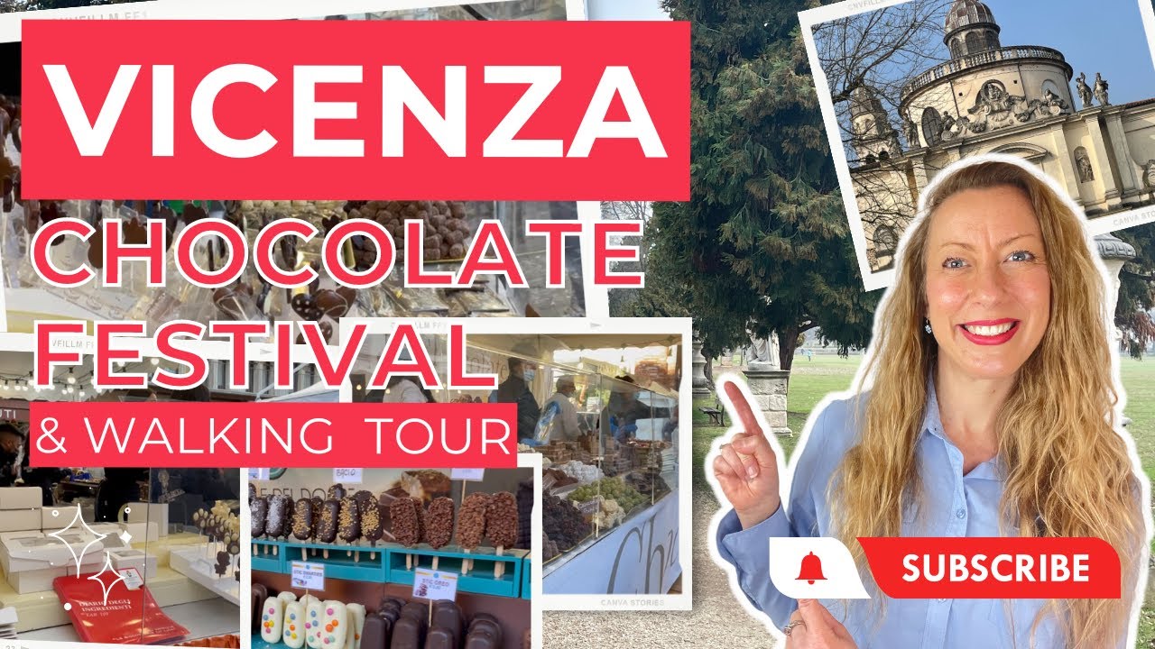 Vicenza Italy Chocolate Festival and Historic Center Walking Tour | Beautiful Veneto, Italy