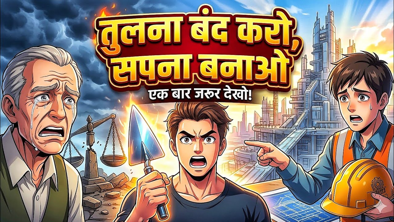Tulna Nahi, Nirman Karo | Apni Pehchaan Khud Banao (Powerful Hindi Motivation 2025)