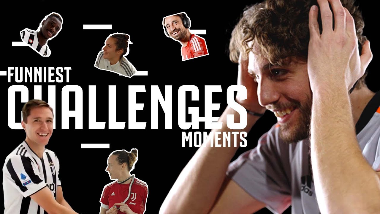 The Funniest Moments from Juventus' Challenges 🤣 | Juventus