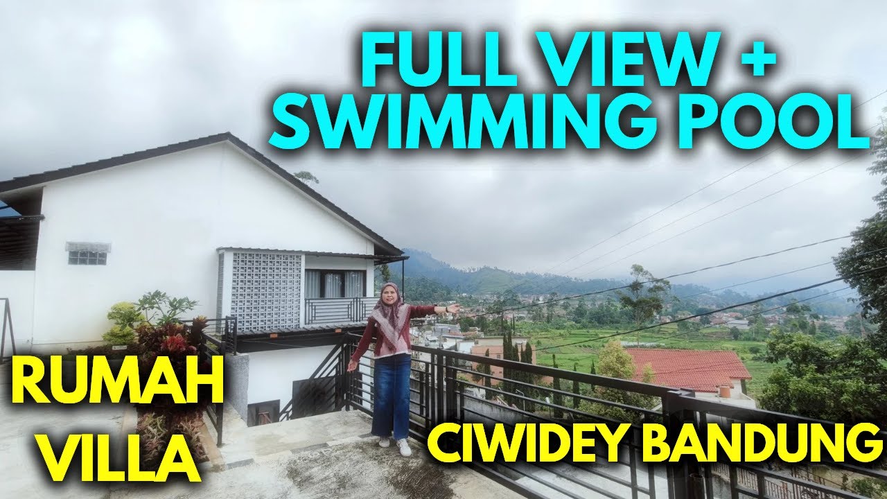 DIJUAL‼️ Villa Mewah di Ciwidey Full View Pegunungan + Kolam Renang | Cocok Investasi