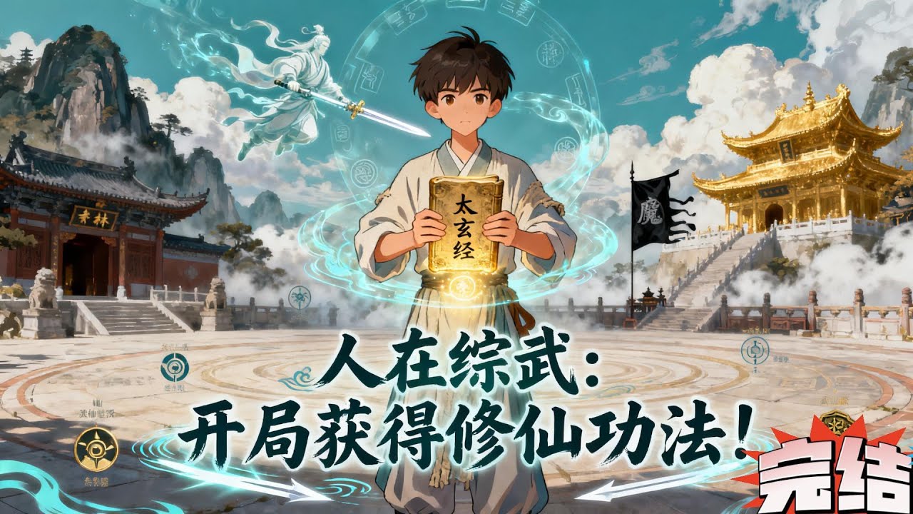 《人在综武：开局获得修仙功法！》【综武+算命+开局修仙】苏柒穿越到荆州监狱大牢，给综武原著人物算卦，为其逆天改命。 #漫画#推文#持续更新#有声#動漫 #综武