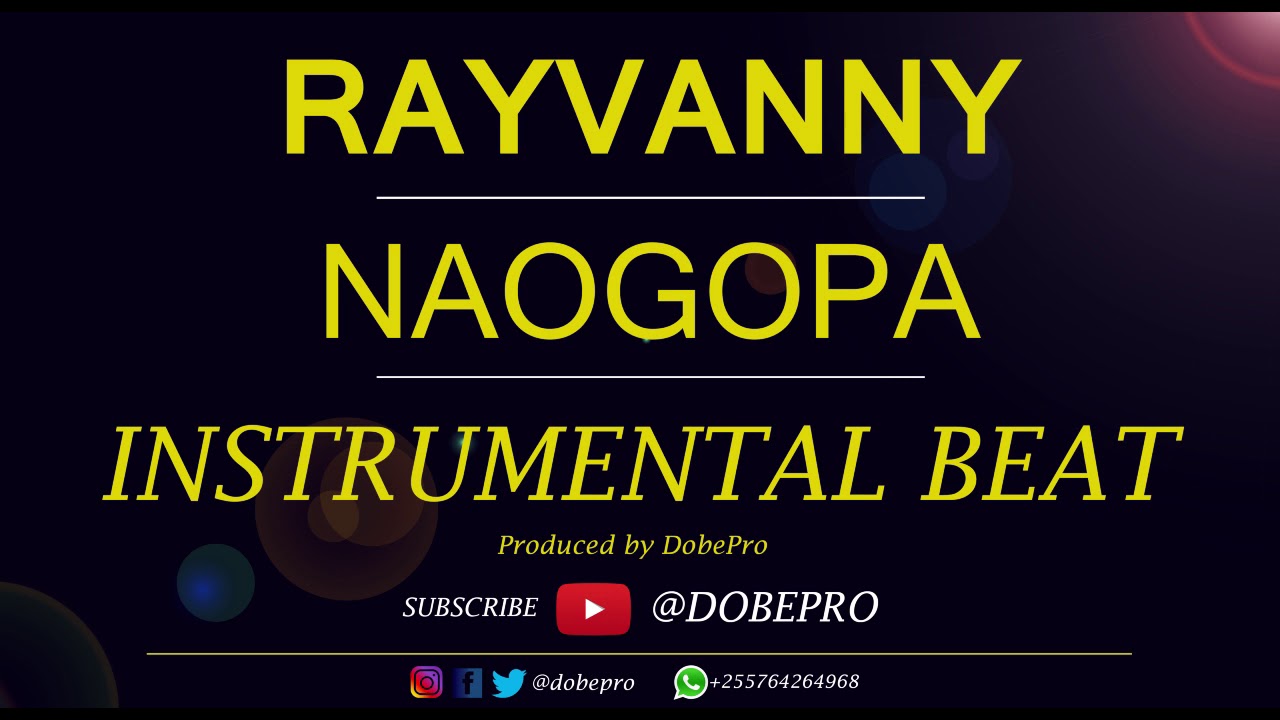 RayVanny - Naogopa (INSTRUMENTAL BEAT)