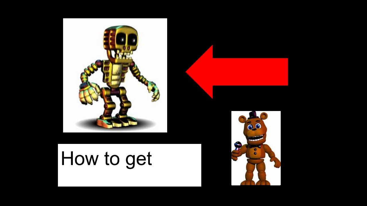 How to get Secret Gold endo boss in Fnaf world