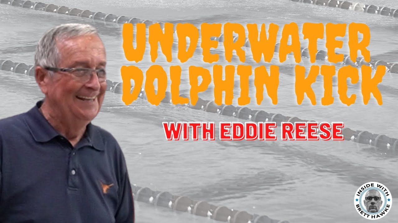 Underwater dolphin kicking with Eddie Reese