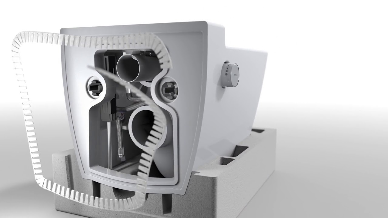 TECEone Dusch-WC – Installation