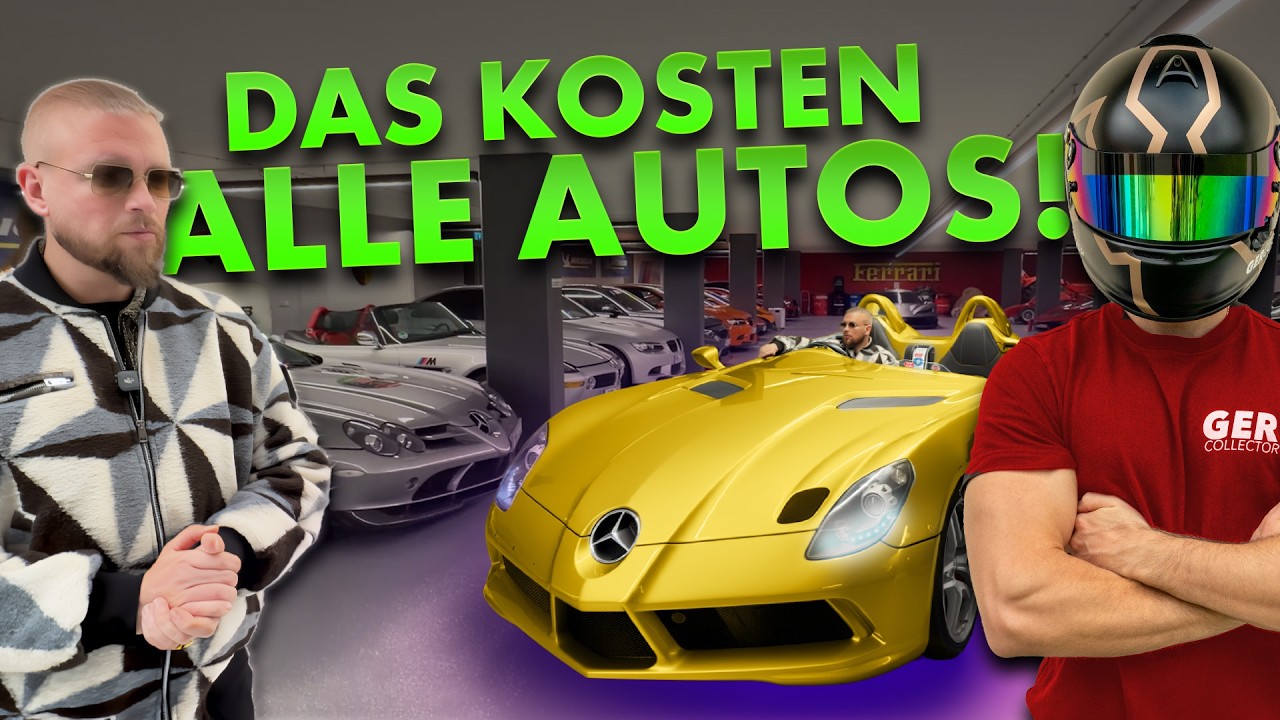 Kollegah errät den Wert der Autos | Wie viel ist die GERCollector Sammlung wert?