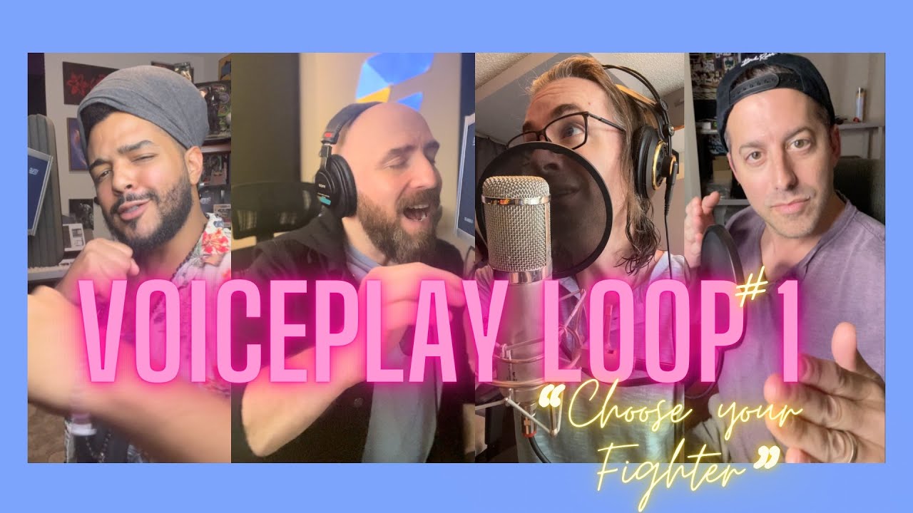 VoicePlay Loop 1 - Watch Us Arrange A Song! | "Choose Your Fighter" (acapella) Ava Max 