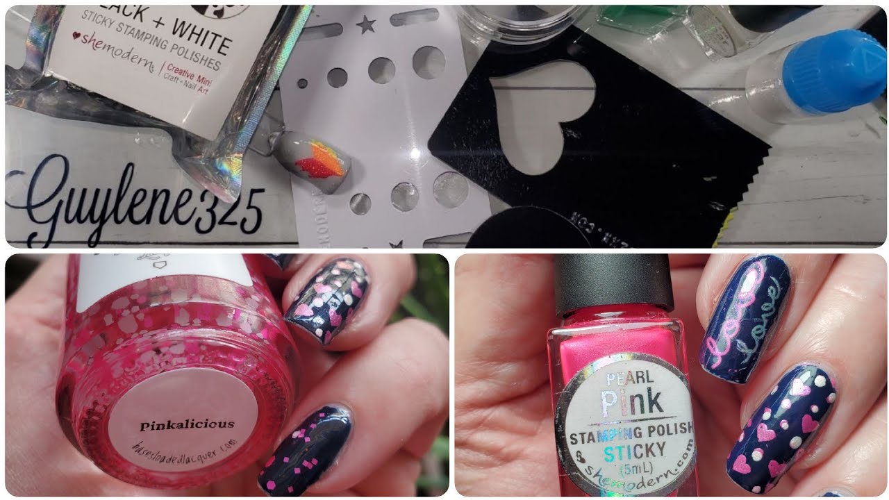 How to use She Modern Stencil Scraper cards