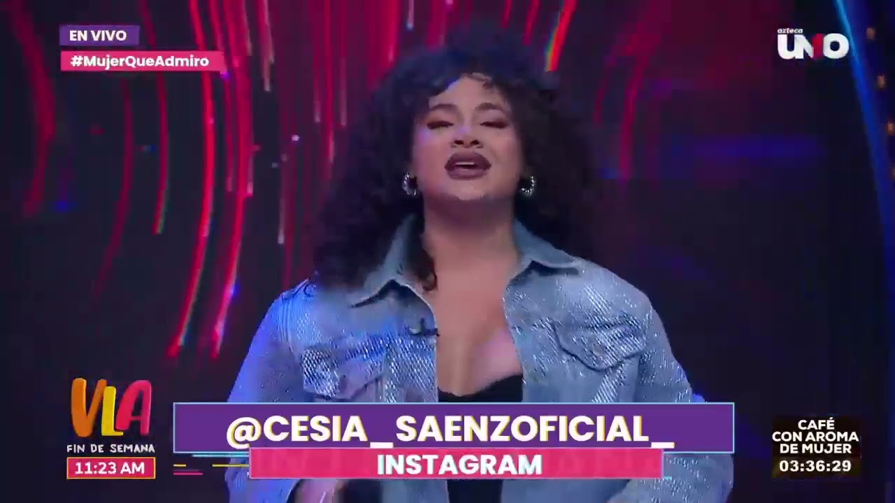 Cesia Sáenz - Ese hombre (Venga la Alegría)