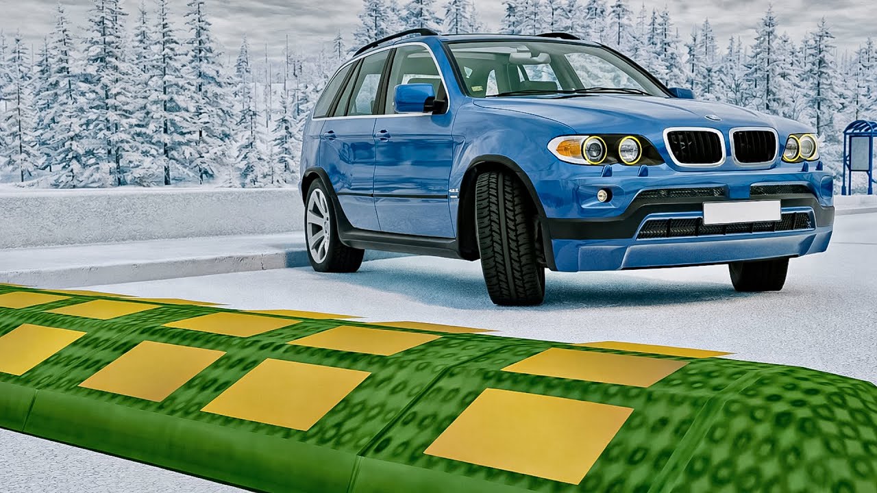 Massive Speed Bump Race #1 - BeamNG.drive