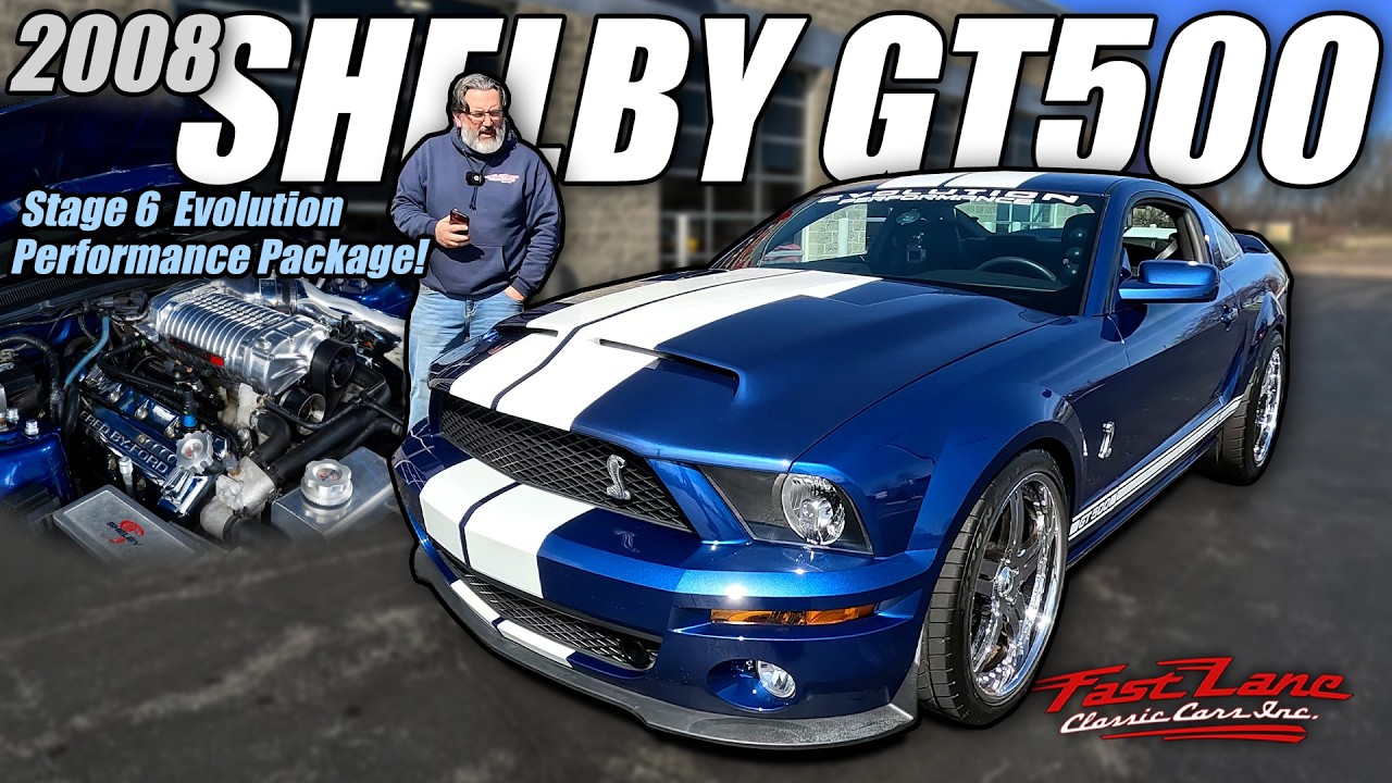 2008 Ford Mustang Shelby GT500 Stage 6! - For Sale at Fast Lane Classic Cars!
