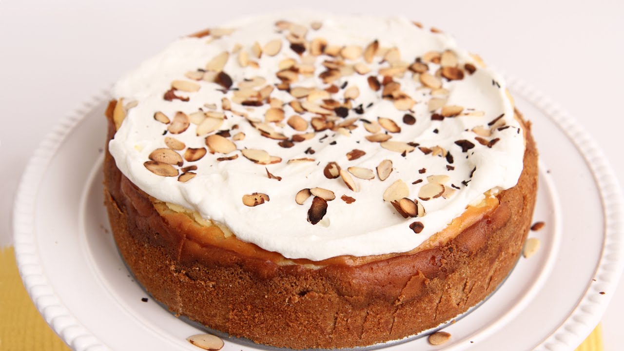 Amaretti Cheesecake Recipe - Laura Vitale - Laura in the Kitchen Episode 695