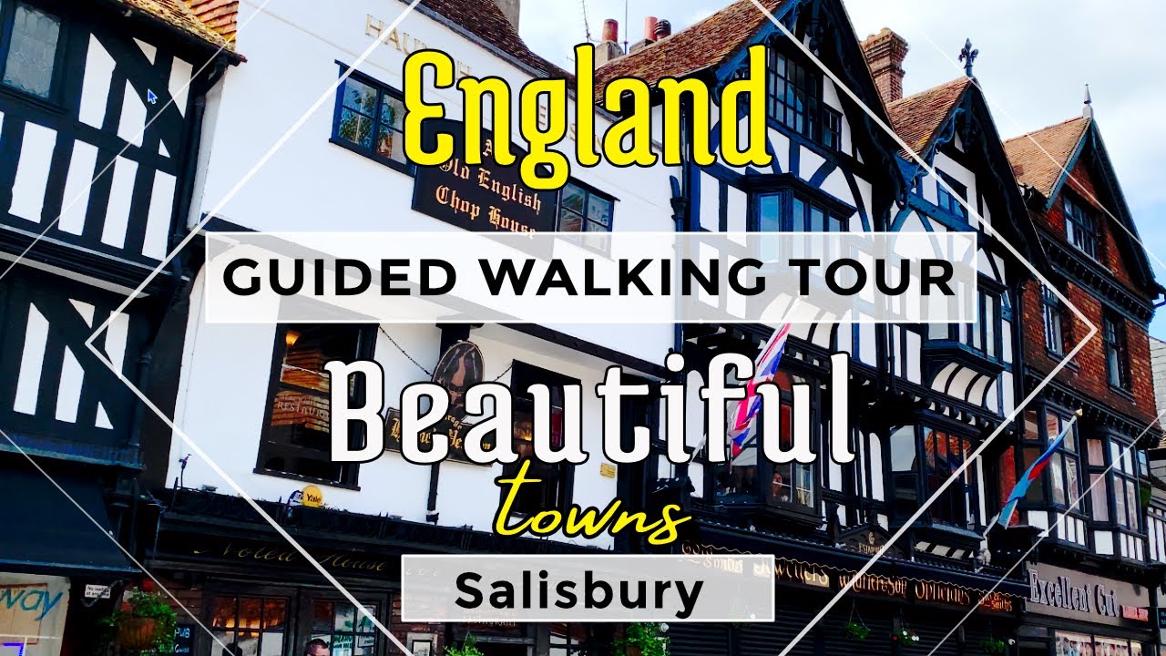 Guided Walking Tour of Beautiful Historic City of Salisbury (with Maps)