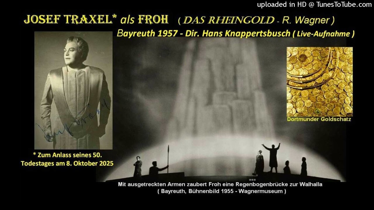 Josef TRAXEL als FROH - Das Rheingold-Bayreuth 1957