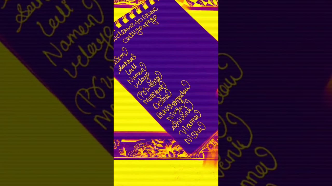 Writing your beautiful name ✍️🌹 live#live#calligarphy@samrinmehndiartist16