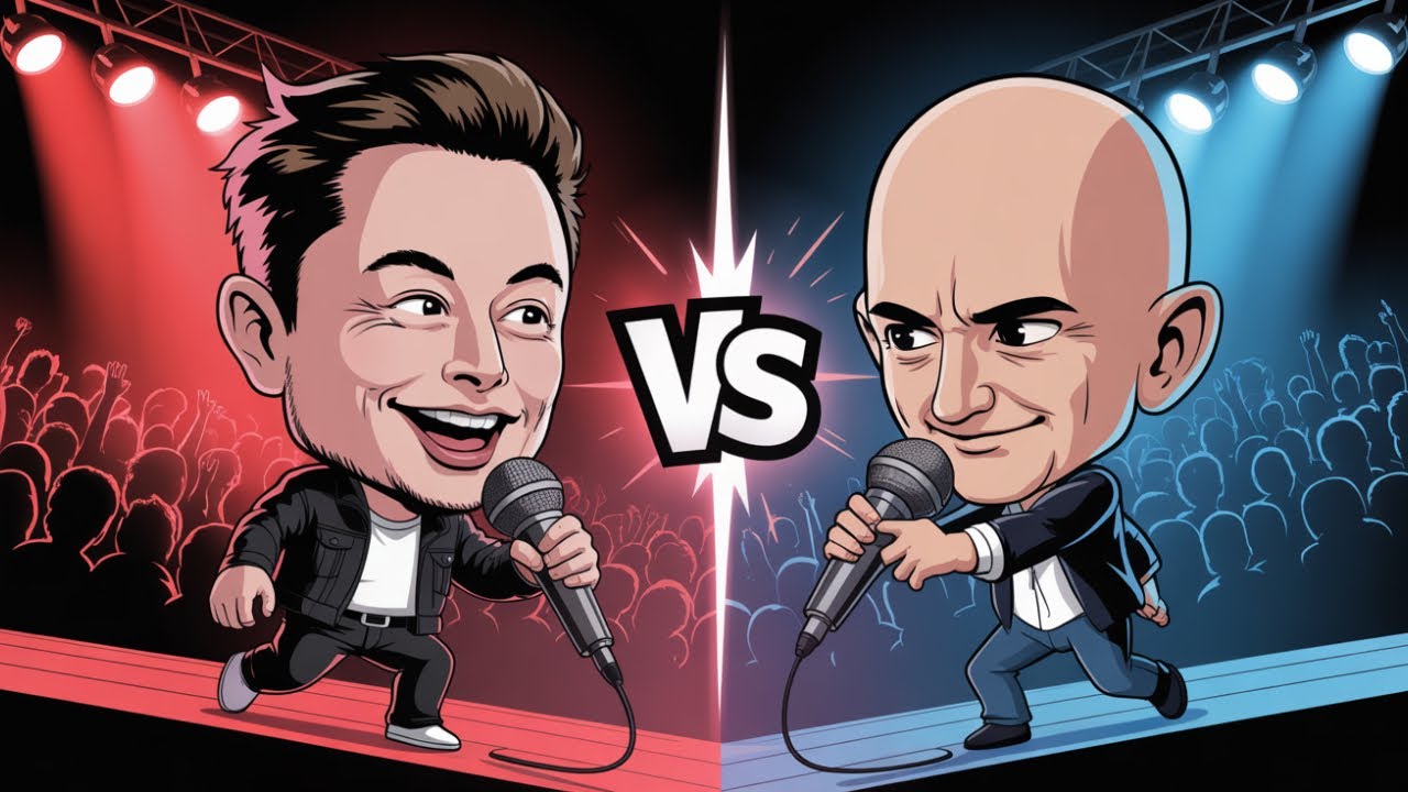 Elon Musk vs Jeff Bezos – Le Clash des Milliardaires