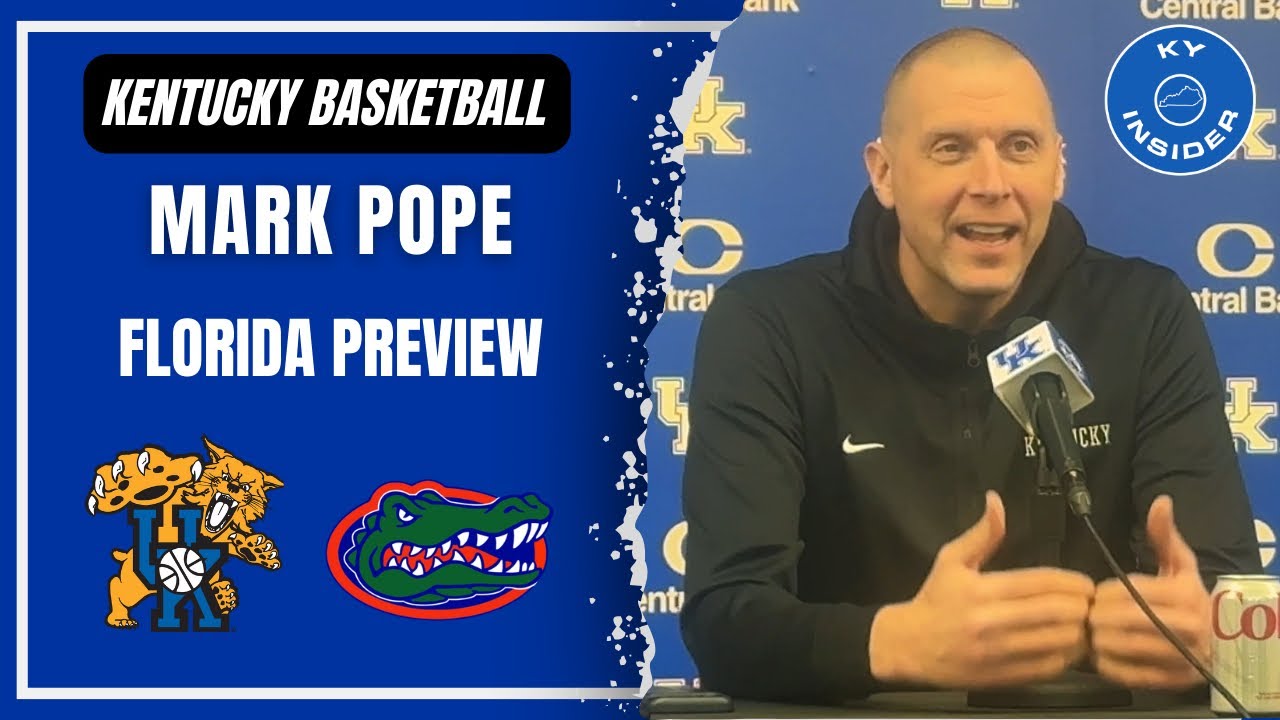 Mark Pope Previews Florida, Discusses Gators Paint Dominance, Road Struggled & More