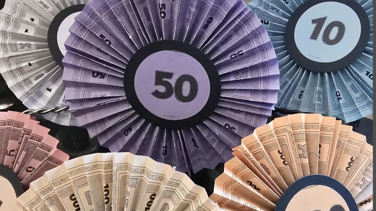 Make a Monopoly Money Rosette With Me