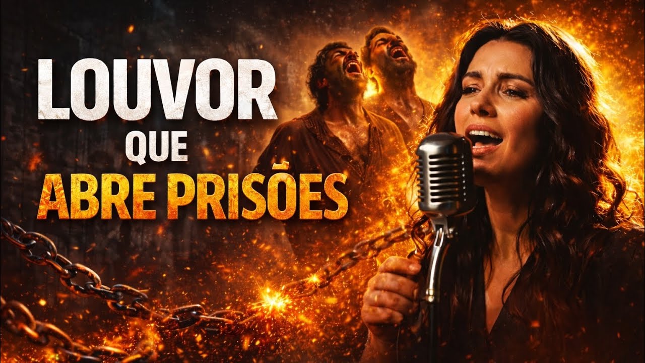 MEIA-NOITE: O LOUVOR QUEBROU AS PRISÕES! (Paulo e Silas)