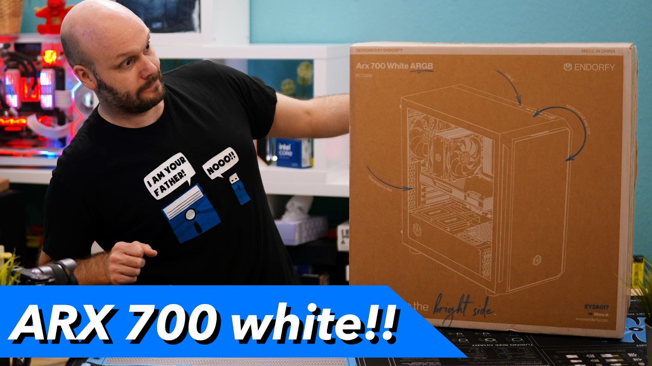 ENDORFY ARX 700 white ausgepackt – 4×140mm, ARGB & echte Bau-Facts!