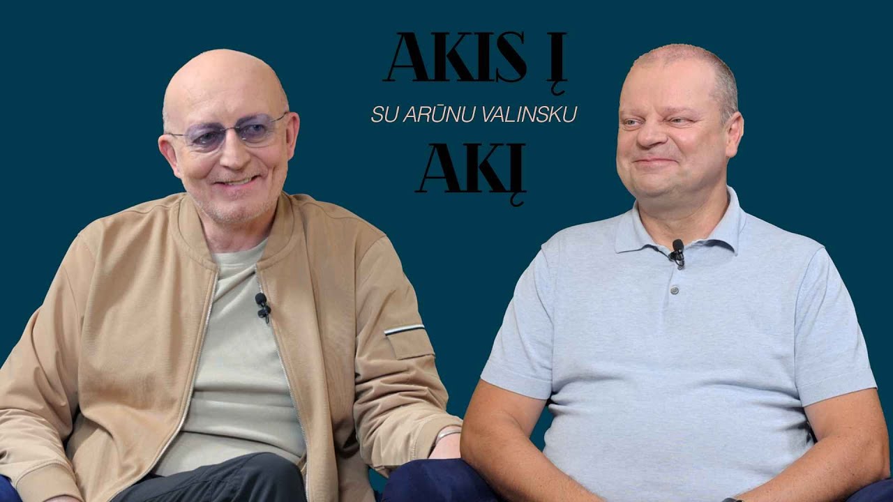 AKIS Į AKĮ su Arūnu Valinsku. Svečiuose – Saulius Skvernelis