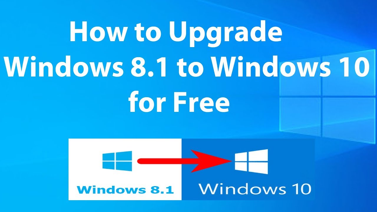 Обновите Windows 8.1 до Windows 10 бесплатно