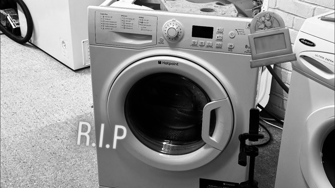 Hotpoint WMFG821 - DEAD! (Last Moments)