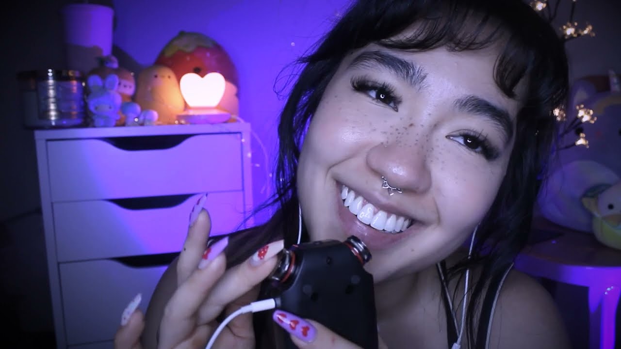 ASMR BINAURAL | Usando TASCAM pela primeira vez (com muito INAUDÍVEL e SONS DE BOCA)