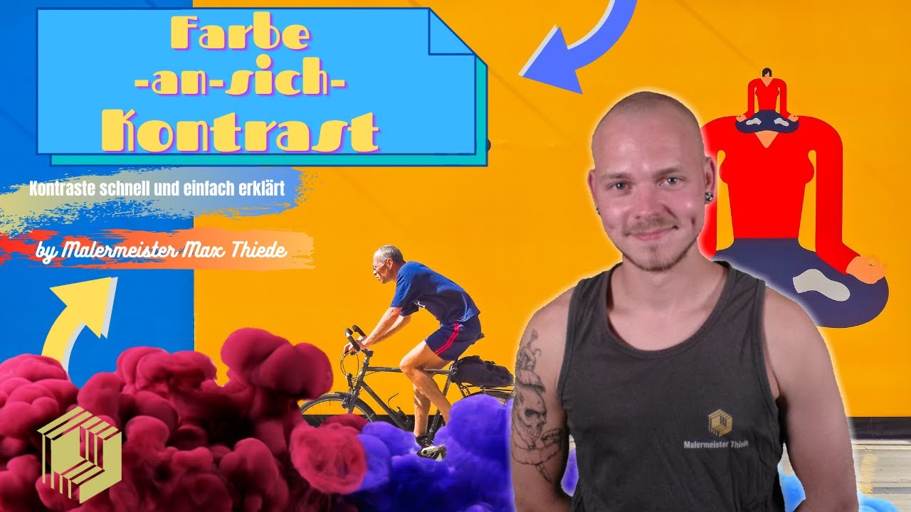 Farbe-an-sich-Kontrast | Kontraste schnell und einfach erklärt | by Malermeister Max Thiede