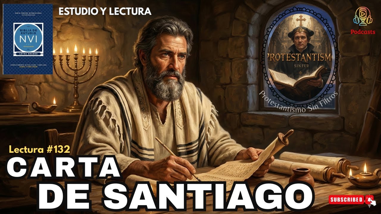 ESTUDIO  Y LECTURA CARTA DE SANTIAGO  Lectura  #132