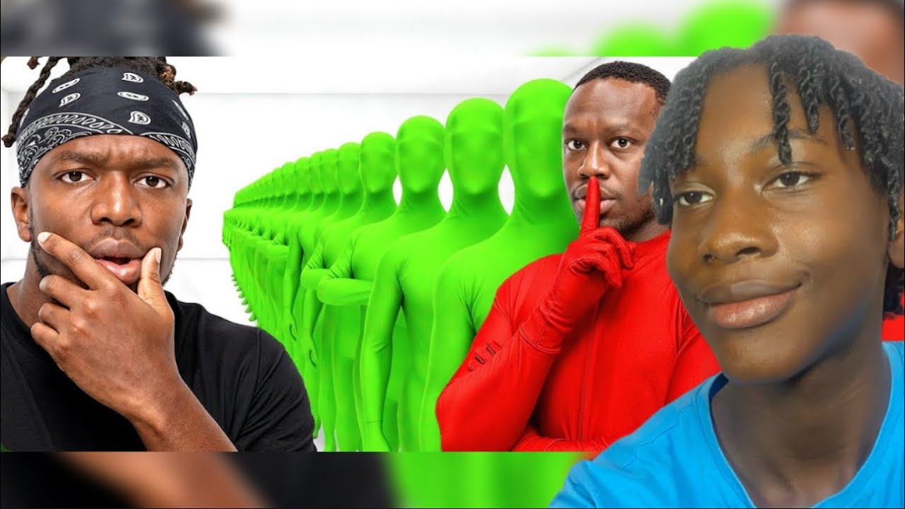 I Reacted to GUESS THE BLACK PERSON ft  Deji