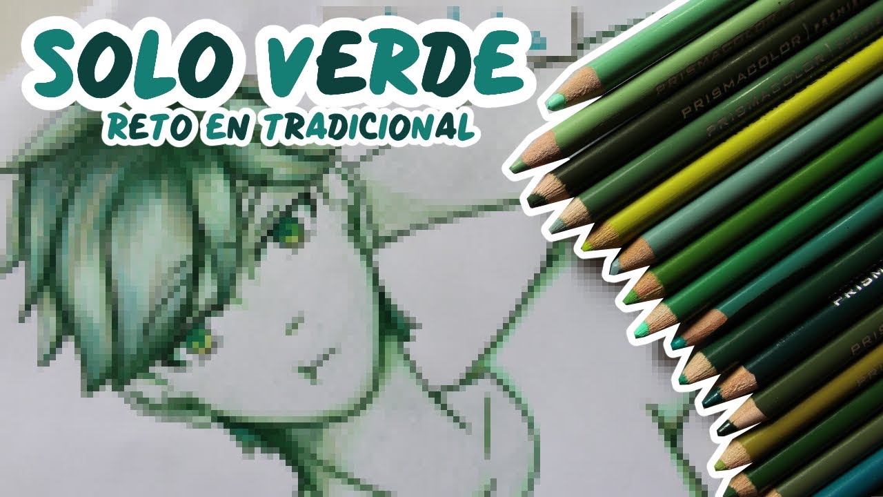Dibujo solo con color #verde