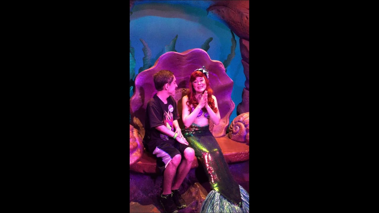 Meeting Ariel- Walt Disney World 2014