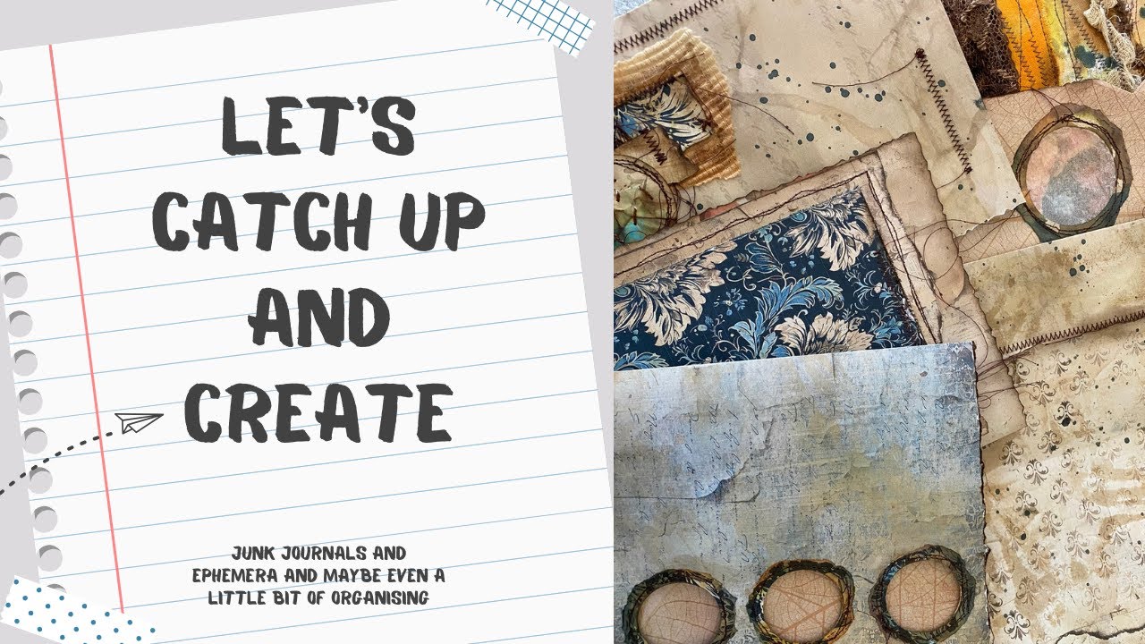 Let's do a little bit of this and a little bit of that!  #junkjournals #ephemera